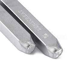 Iron Metal Stamps&nbsp;AJEW-L060-03L