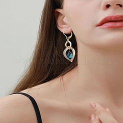 10Pcs Brass Hoop Earring Findings&nbsp;DIY-LP0001-99G