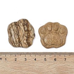 Natural Picture Jasper Carved Cabochons&nbsp;G-I395-A01