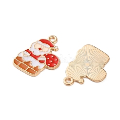 Alloy Enamel Pendants&nbsp;X1-ENAM-I061-01KCG-16