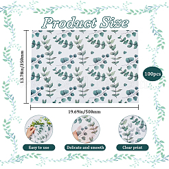 Green Leaves Tissue Paper Sheets&nbsp;DIY-WH20002-69