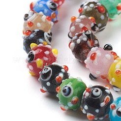 Handmade Bumpy Lampwork Beads&nbsp;LAMP-J092-08