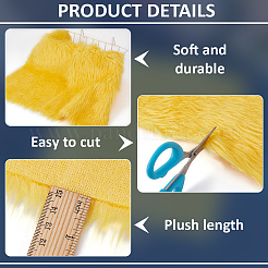 Polyester Plush Toy Fabric&nbsp;DIY-WH0430-925A