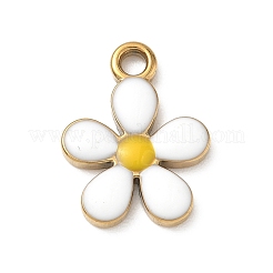 304 Stainless Steel Enamel Pendants&nbsp;STAS-G387-02G-A