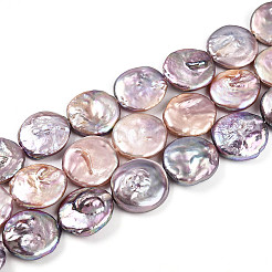 Natural Baroque Keshi Pearl Beads Strands&nbsp;PEAR-S018-20A