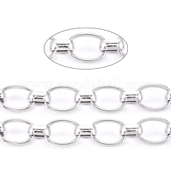 Tarnish Resistant 304 Stainless Steel Rolo Chains&nbsp;CHS-F009-04-P