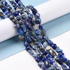 Natural Lapis Lazuli Beads Strands&nbsp;G-F575-01F