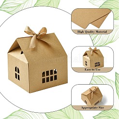20 Sets 2 Colors House Shape Paper Jewelry Storage Gift Box&nbsp;CON-CJ0001-23