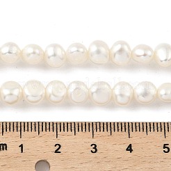 Natural Cultured Freshwater Pearl Beads Strands&nbsp;PEAR-A006-07H