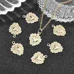 SHEGRACE Brass Pendants&nbsp;XGRQ58710-782G