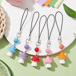 Opaque Resin Pendant Decorations&nbsp;HJEW-JM01712