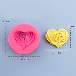 Heart Cookies DIY Food Grade Silicone Fondant Molds&nbsp;PW-WG98490-01