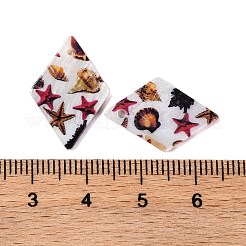 Natural Freshwater Shell Pendants&nbsp;BSHE-S304-19C