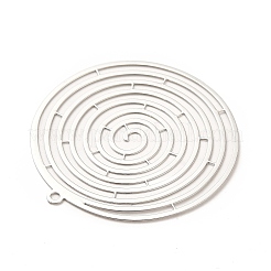 Rack Plating Brass Filigree Pendants&nbsp;KKC-T001-21P