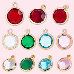 15Pcs 5 Colors K9 Glass Charms&nbsp;GLAA-BBC0001-11A
