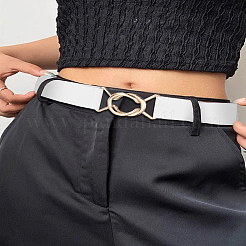 1Pc Polyester Elastic Corset Belts with Alloy Ring Buckle&nbsp;AJEW-LP0007-41B