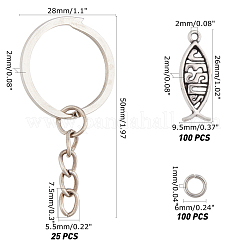 DIY Keychain Making Kits&nbsp;DIY-CA0002-54