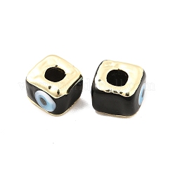 Brass Enamel Beads&nbsp;KK-F842-01B