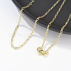Brass Cable Chains Necklace for Women&nbsp;LS-NJEW-P265-04G