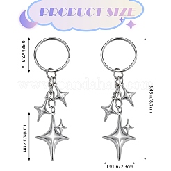 Star Alloy Keychain&nbsp;KEYC-SW00014-01