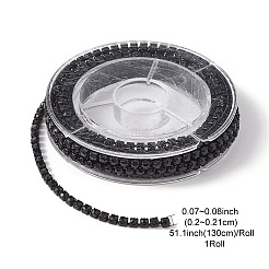 Electrophoresis Brass Rhinestone Strass Chains&nbsp;CHC-YW0001-05A