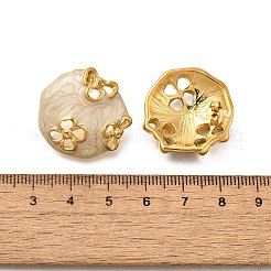 304 Stainless Steel Enamel Stud Earrings&nbsp;EJEW-S254-02B-G