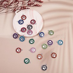 20Pcs 10 Colors Enamel Charms&nbsp;ENAM-SZ0001-95