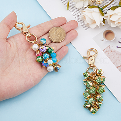 Polymer Clay & Acrylic & Resin Pendant Decoration&nbsp;HJEW-OC00022