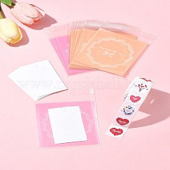 200Pcs Paper Earring Display Card&nbsp;CDIS-FS0001-15