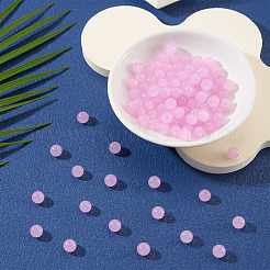 1 Strand Imitation Jade Glass Beads Strands&nbsp;DGLA-TAD0001-03F