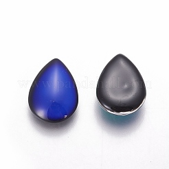 Glass Cabochons&nbsp;GGLA-J010-01-10x14mm