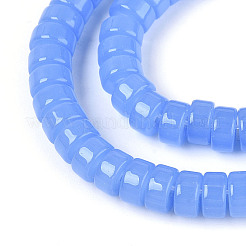 Imitation Jade Glass Beads Strands&nbsp;GLAA-N027-3x6mm-03