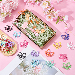 26Pcs 13 Colors Baking Paint Alloy Swivel Clasps&nbsp;FIND-SC0017-29