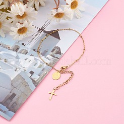 304 Stainless Steel Charm Bracelets&nbsp;BJEW-JB05977