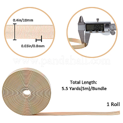 4.6~5M Laser Flat Imitation Leather Cord&nbsp;LC-GF0001-06B-01