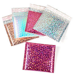 20Pcs 4 Colors Double-faced Laser Bubble Packaging Bags&nbsp;AJEW-TA0001-87