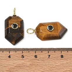 Natural Tiger Eye Pendants&nbsp;KK-CBAF9BC-20G-02