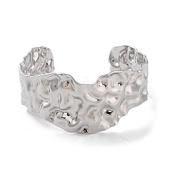 Brass Twist Cuff Bangles&nbsp;BJEW-D039-02P