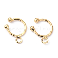 Brass Cuff Ear Cuff Findings&nbsp;KK-P205-03G