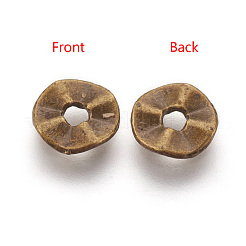 Tibetan Style Wavy Spacer Beads&nbsp;TIBEB-A101871-AB-FF