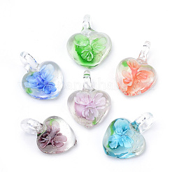 Handmade Lampwork Pendants&nbsp;LAMP-R138-06B-B