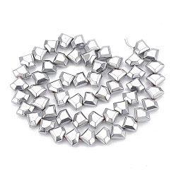 Electroplate Non-magnetic Synthetic Hematite Beads Strands&nbsp;G-T061-111I