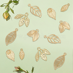 60Pcs 6 Styles Alloy Pendants&nbsp;FIND-SC0022-59