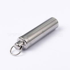 Tarnish Resistant 304 Stainless Steel Openable Pendants&nbsp;X-STAS-M273-06P