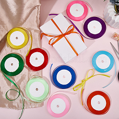 10 Rolls 10 Colors Polyester Ribbon&nbsp;OCOR-CY0002-55