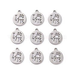 Non-Tarnish 201 Stainless Steel Charms&nbsp;STAS-S105-T057