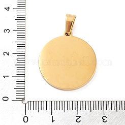 304 Stainless Steel Pendant&nbsp;LS-STAS-M062-01G-C