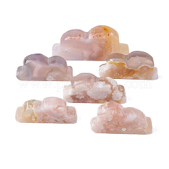Natural Cherry Blossom Agate Display Decorations&nbsp;G-PW0004-01A