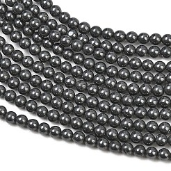Natural Black Stone Beads Strands&nbsp;GG-CBA0389-A07-3mm