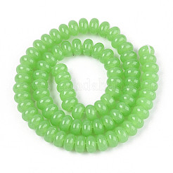 Imitation Jade Glass Beads Strands&nbsp;GLAA-T025-6mm-17